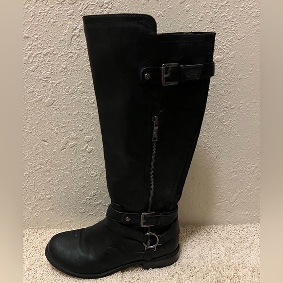 Guess Shoes - Black GUESS riding boots